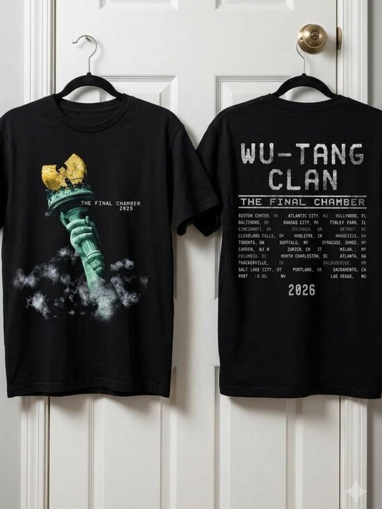 Gildan Other - Wu-Tang Clan The Final Chamber 2026 Liberty Double-Sided T-Shirt